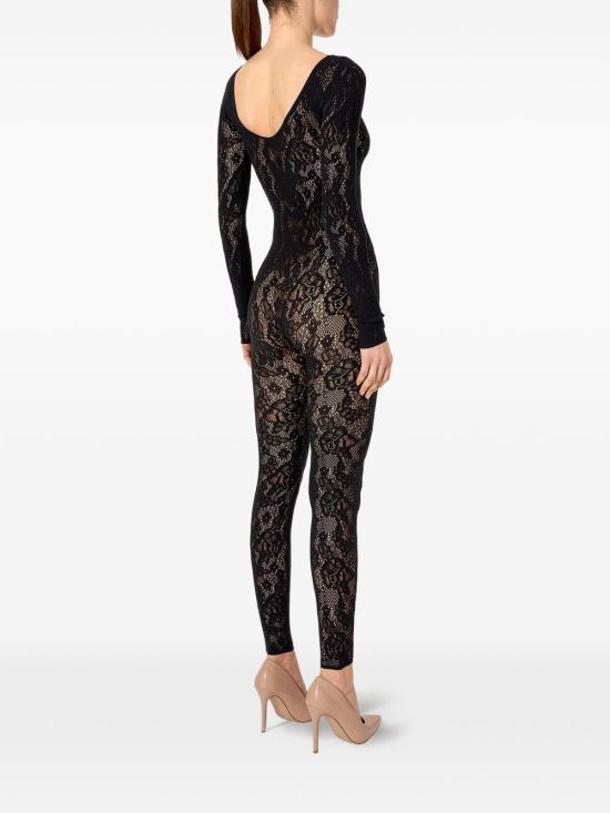 26FW 월포드 점프수트 53410 7005 BLACK - WOLFORD