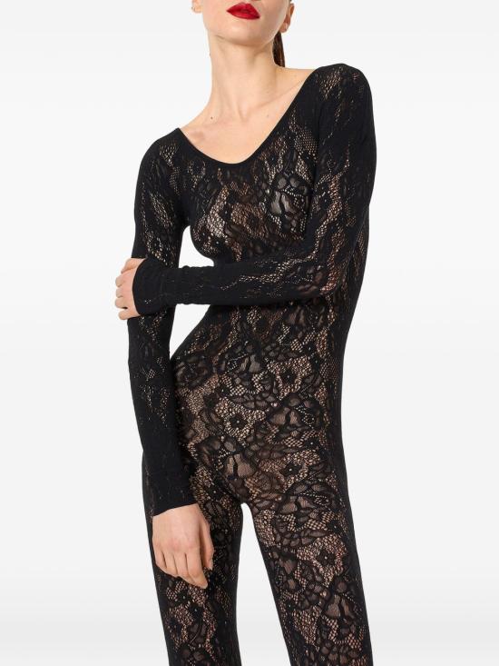 26FW 월포드 점프수트 53410 7005 BLACK - WOLFORD