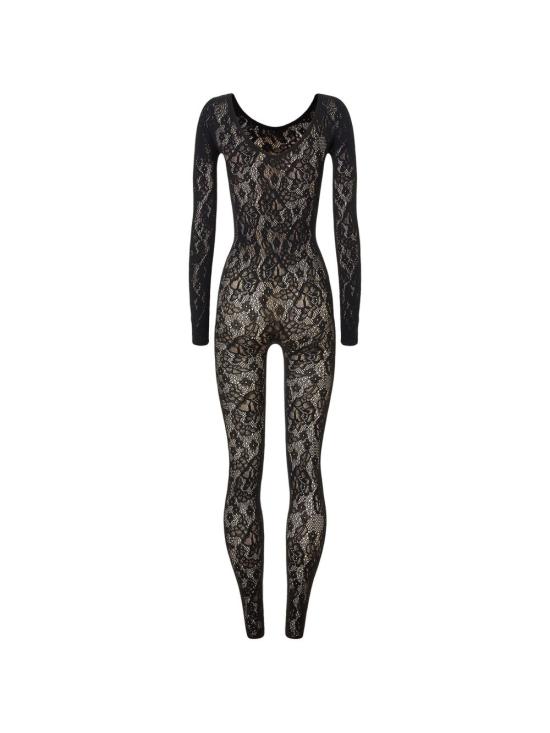 26FW 월포드 점프수트 53410 7005 BLACK - WOLFORD