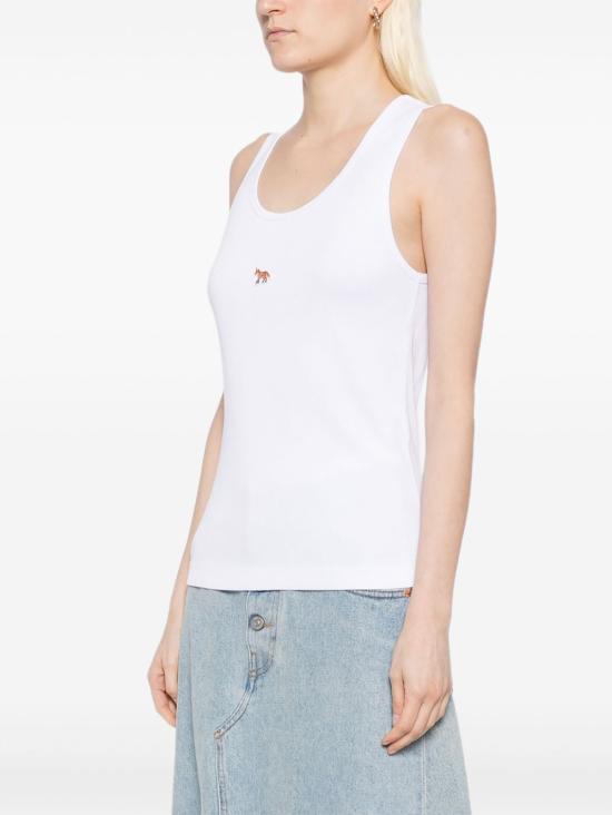 26FW 메종키츠네 베이비 폭스 탱크탑 PW00623 KA0033P100 WHITE - MAISON KITSUNE