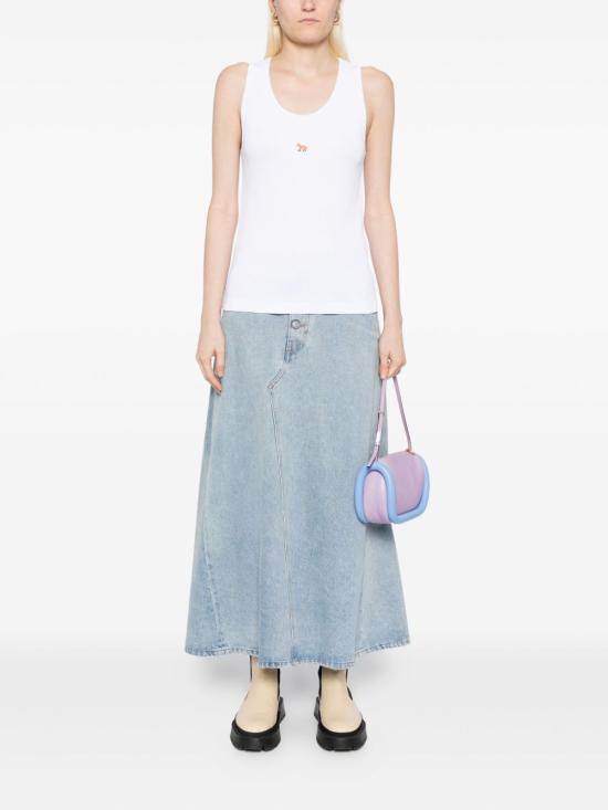26FW 메종키츠네 베이비 폭스 탱크탑 PW00623 KA0033P100 WHITE - MAISON KITSUNE