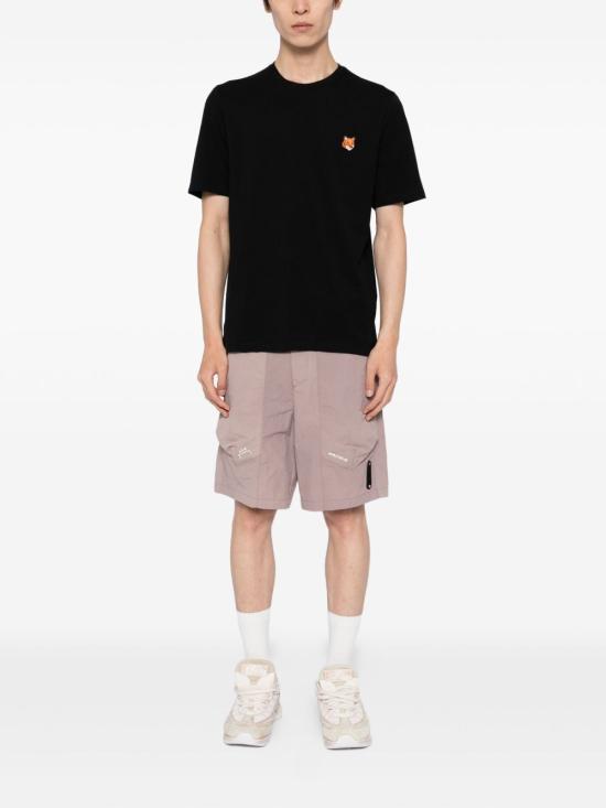 26FW 메종키츠네 폭스 헤드 레귤러 티셔츠 PM00107 KJ7026P199 BLACK - MAISON KITSUNE