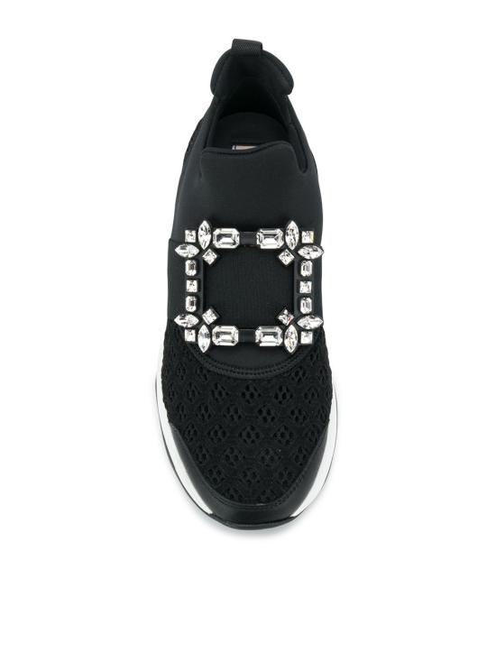 26FW 로저비비에 비브 런 스니커즈 RVW50624180 KOTB999 BLACK - ROGER VIVIER