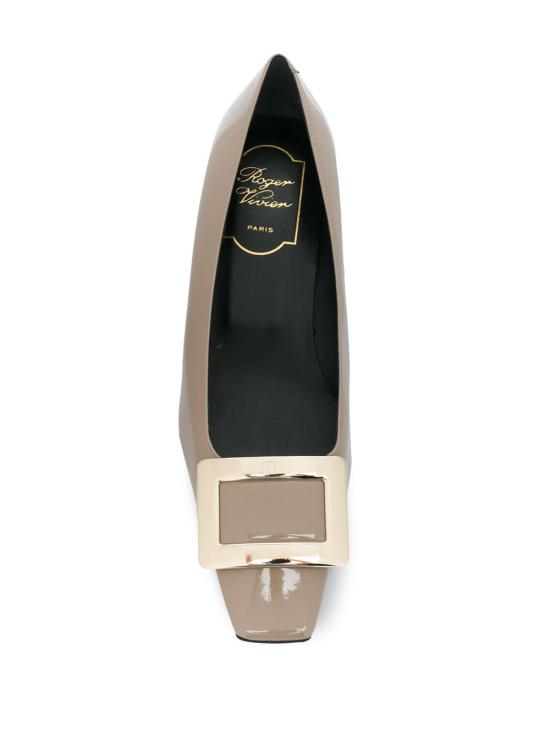 26FW 로저비비에 벨 비비어 펌프스 힐 RVW00600920 D1PC415 BEIGE - ROGER VIVIER