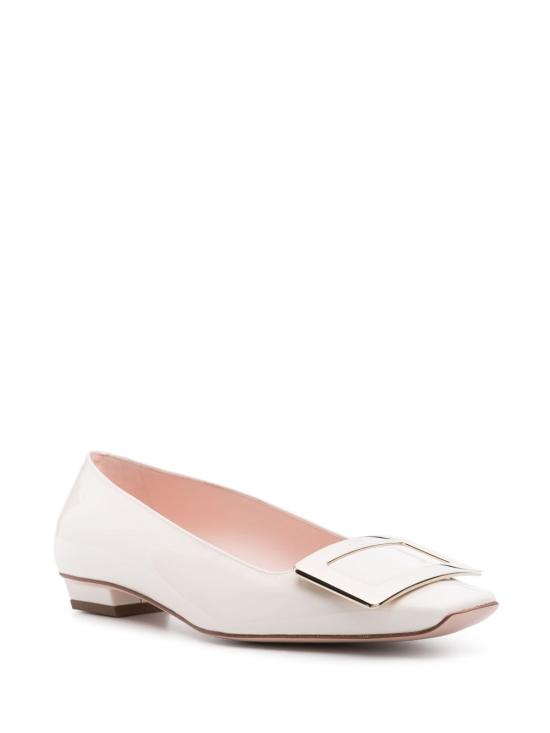 26FW 로저비비에 플랫 슈즈 RVW00700920 D1P9997 WHITE - ROGER VIVIER