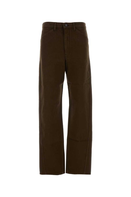 26SS 르메르 트위스트 데님 팬츠 PA1226LD1068 BR423 Brown
