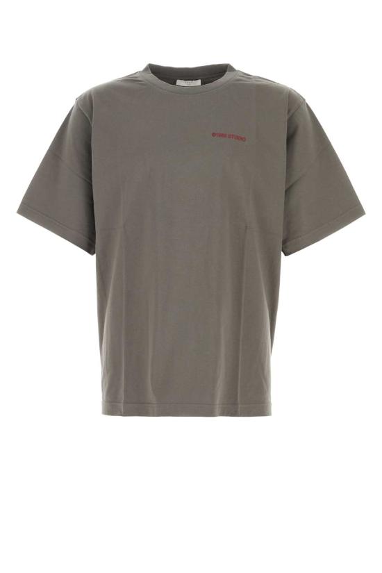 25FW 1989 스튜디오 반팔 티셔츠 F04MEB008JER005 DARKGREY