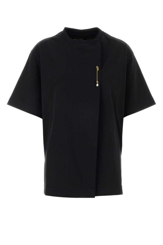 26SS 까르벵 반팔 티셔츠 6261K21051 N999 Black