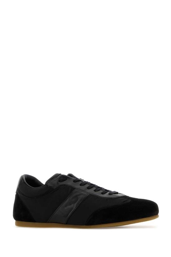 26SS 르메르 스웨이드 레더 소프트 러너 FO0227LL0216 BK999 Black - LEMAIRE