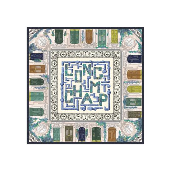 26FW 롱샴 머플러/스카프 50641GSO 006 BLUE GREEN