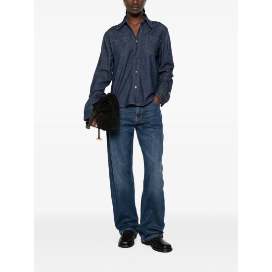 26FW 세븐포올맨카인드 데님 셔츠 7UCR0R70 UTILITY 1A9 BLUE - 7 FOR ALL MANKIND