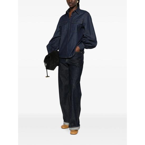 26FW 세븐포올맨카인드 데님 셔츠 7NN80H07 L S REGULA 3JQ BLUE - 7 FOR ALL MANKIND
