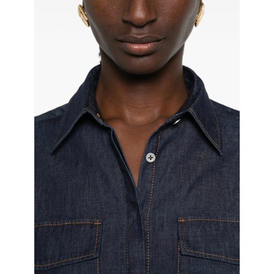 26FW 세븐포올맨카인드 데님 셔츠 7NN80H07 L S REGULA 3JQ BLUE - 7 FOR ALL MANKIND