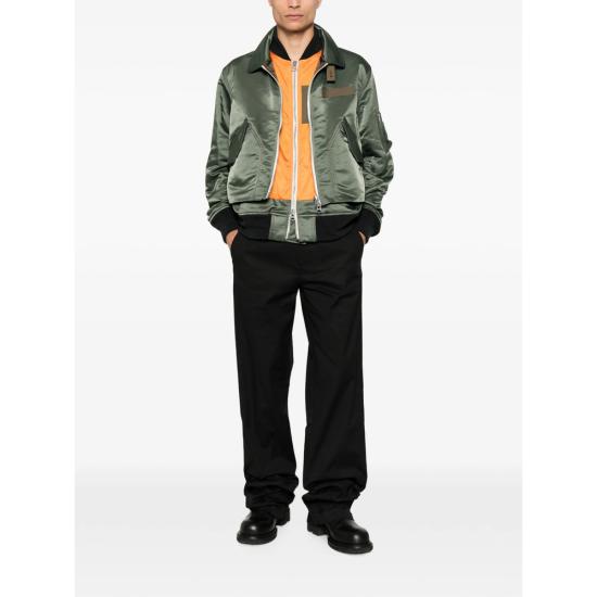 26FW 사카이 봄버 자켓 26 04039M 531 GREEN - SACAI