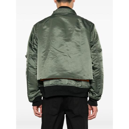 26FW 사카이 봄버 자켓 26 04039M 531 GREEN - SACAI