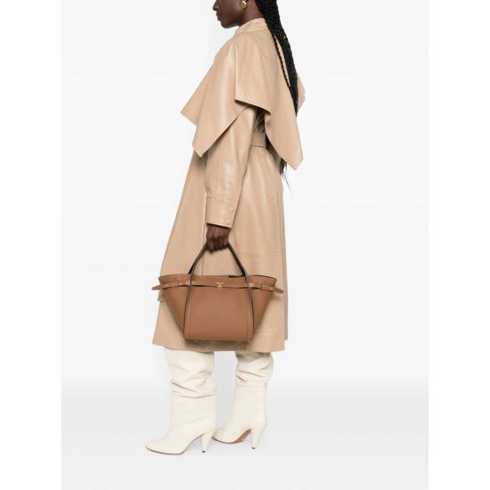 26FW 토즈 토트백 XBWTIMA0200W KAS600 BROWN - TODS
