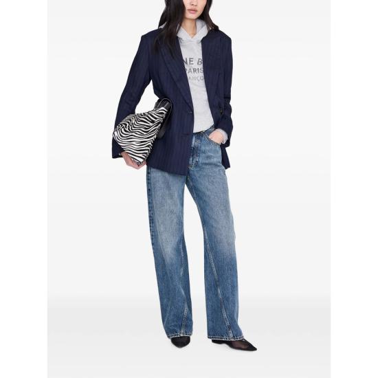 26FW 애니빙 후드 티셔츠 A 08 12217 GRY1 GREY - ANINE BING