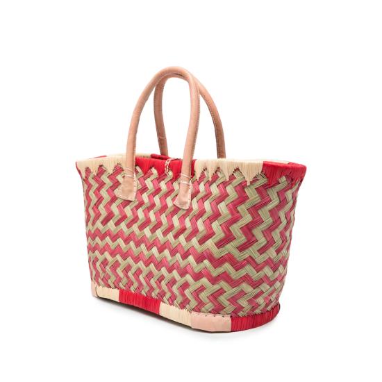 26SS 더 니나 스튜디오 토트백 CLOTILDE MULTI NEUTRALS RED - THE NINA STUDIO