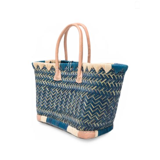 26SS 더 니나 스튜디오 토트백 CLOTILDE ROYAL MULTI BLUE NEUTRALS - THE NINA STUDIO
