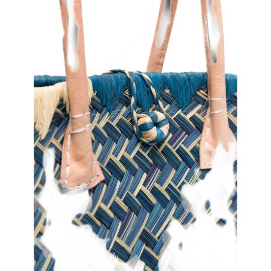 26SS 더 니나 스튜디오 토트백 CLOTILDE ROYAL MULTI BLUE NEUTRALS - THE NINA STUDIO