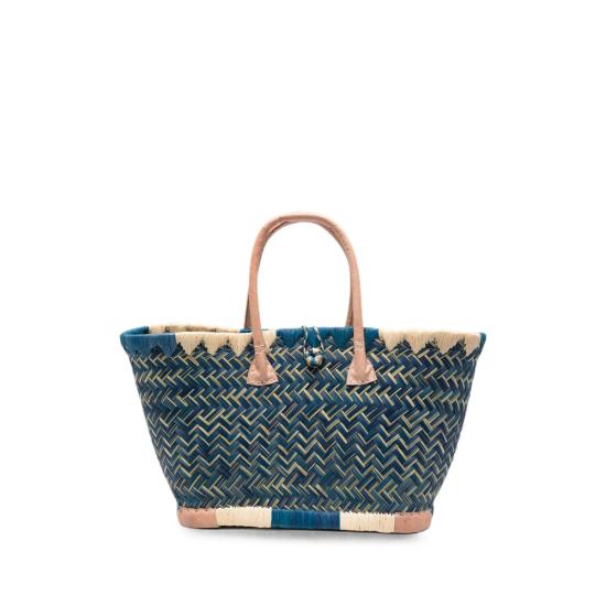 26SS 더 니나 스튜디오 토트백 CLOTILDE ROYAL MULTI BLUE NEUTRALS