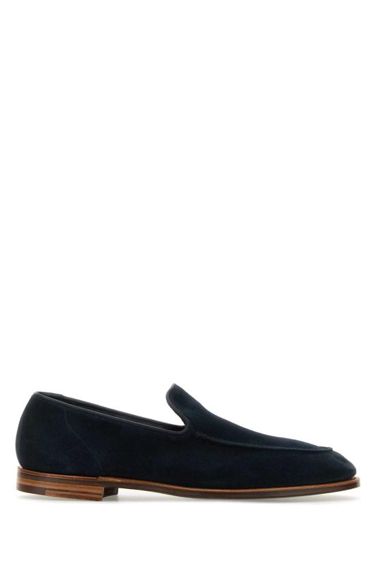 26FW 크로켓 앤 존스 로퍼 20210AS04L7 OCEANSUEDE Blue