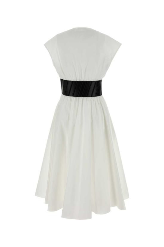 26SS 알라이아 원피스 AA9R2890T611C 000 White - ALAIA