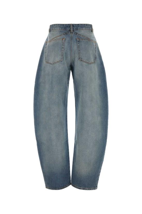 26SS 알라이아 데님 팬츠 AA9P1215D026C A56 Blue - ALAIA