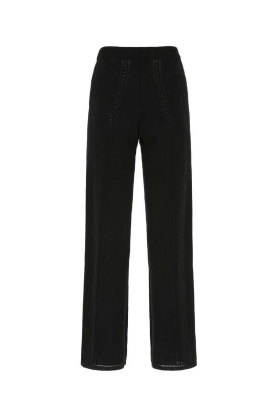  마린세르 스트레이트 팬츠 P119SS22W 00 Black - MARINE SERRE