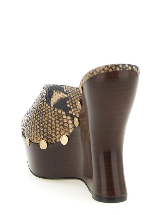 26SS 마그다뷰트림 뮬/슬리퍼 503426NATURAL Brown - MAGDA BUTRYM