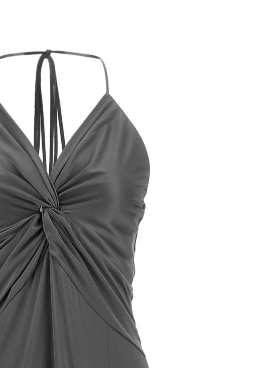 26FW 핑코 롱 원피스 107433A3G2I99 Gray - PINKO