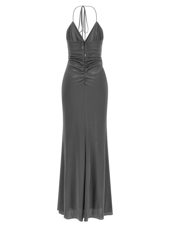 26FW 핑코 롱 원피스 107433A3G2I99 Gray - PINKO