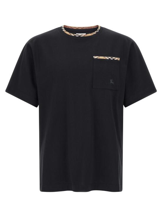 26FW 버버리 반팔 티셔츠 8127628BLACK