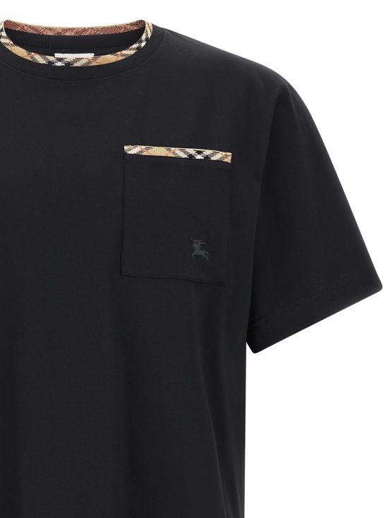 26FW 버버리 반팔 티셔츠 8127628BLACK - BURBERRY