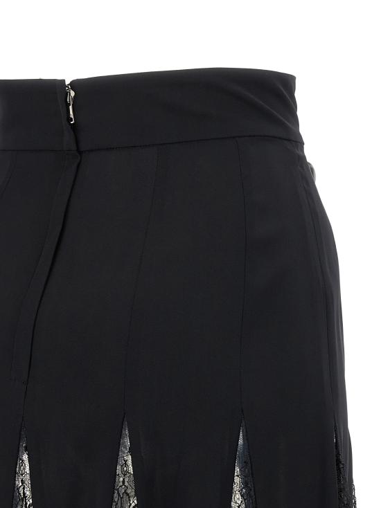 26SS 돌체앤가바나 / 여성 롱 스커트 F4B4ZTGDZ76N0000 Black BPG - DOLCE & GABBANA
