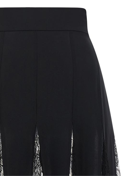 26SS 돌체앤가바나 / 여성 롱 스커트 F4B4ZTGDZ76N0000 Black BPG - DOLCE & GABBANA