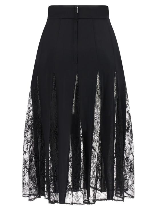 26SS 돌체앤가바나 / 여성 롱 스커트 F4B4ZTGDZ76N0000 Black BPG - DOLCE & GABBANA