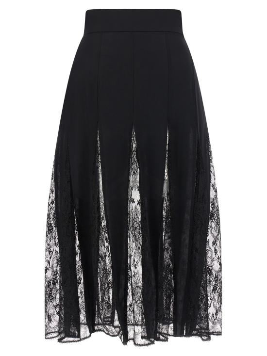 26SS 돌체앤가바나 / 여성 롱 스커트 F4B4ZTGDZ76N0000 Black BPG