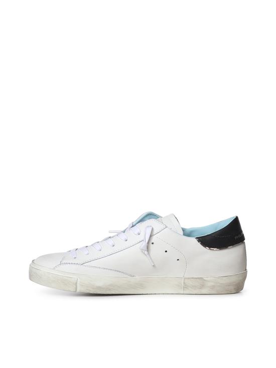 26FW 필립모델 스니커즈 PRLU V022 WHITE BLACK - PHILIPPE MODEL