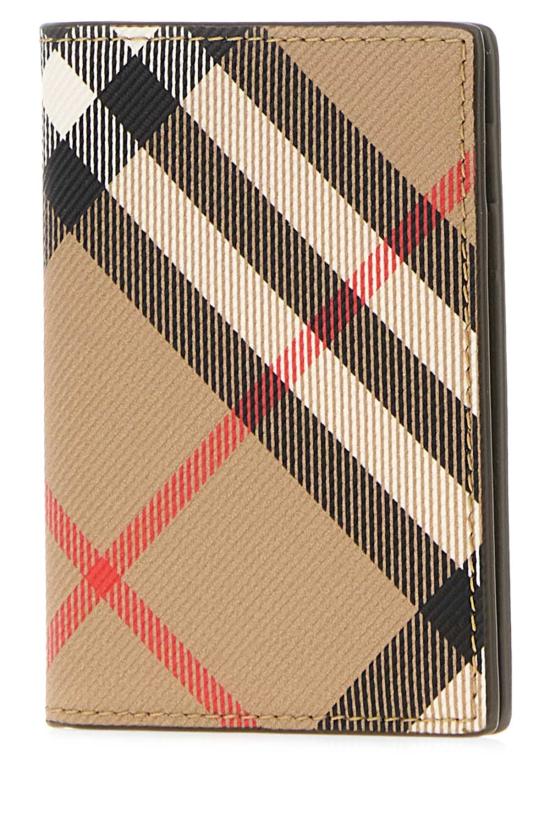 26FW 버버리 체크 폴딩 카드 지갑 8091906 A2021 Checked - BURBERRY