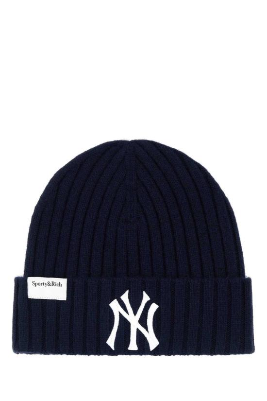 25FW 스포티앤리치 비니 AC066610675BL106 DARKNAVY Blue