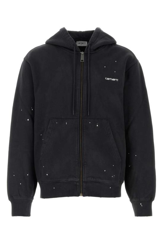26FW 칼하트 WIP 후드 티셔츠 I036913 89EJ Black