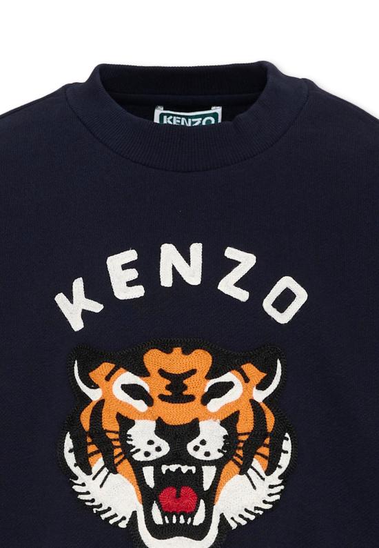 26FW [키즈] 겐조 니트/스웻셔츠 K62029 845 BLUE - KENZO