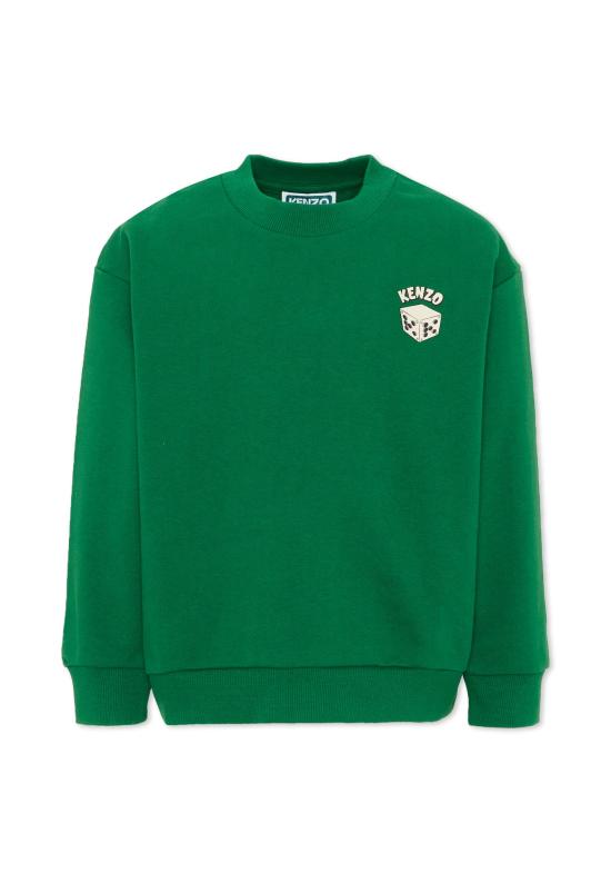 26FW [키즈] 겐조 니트/스웻셔츠 K62163 651 GREEN