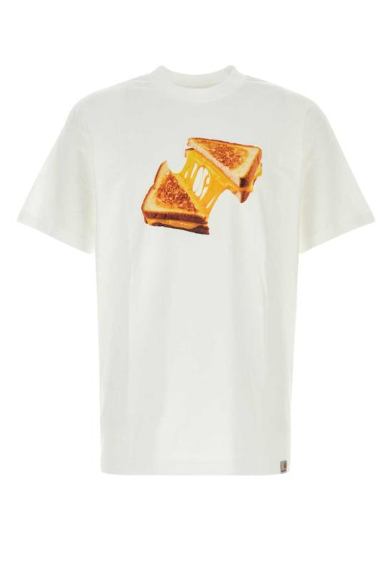 26FW 칼하트 WIP 반팔 티셔츠 I036882 02XX White