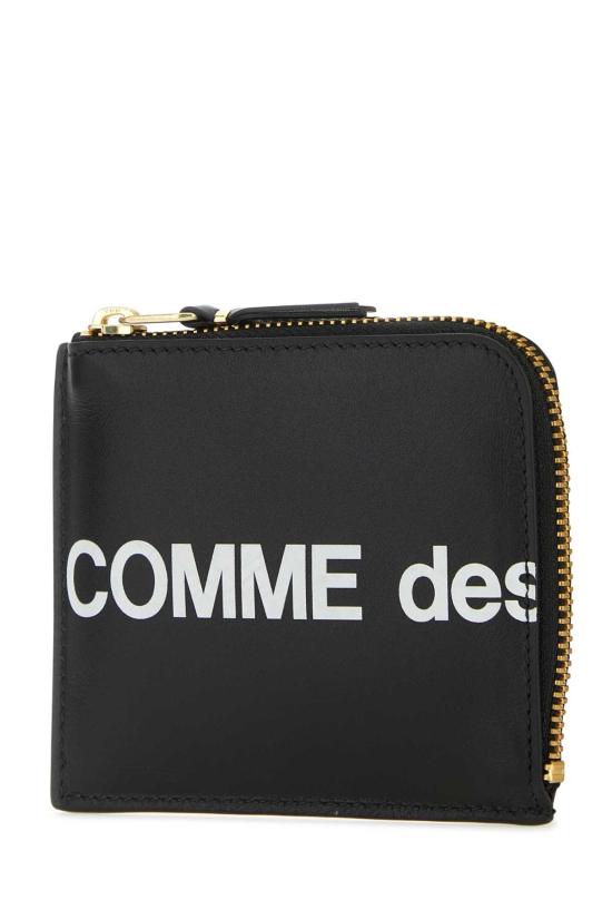 26FW 꼼데가르송 휴즈로고 레터링 하프지퍼 SA3100HL BLACK - COMME DES GARCONS