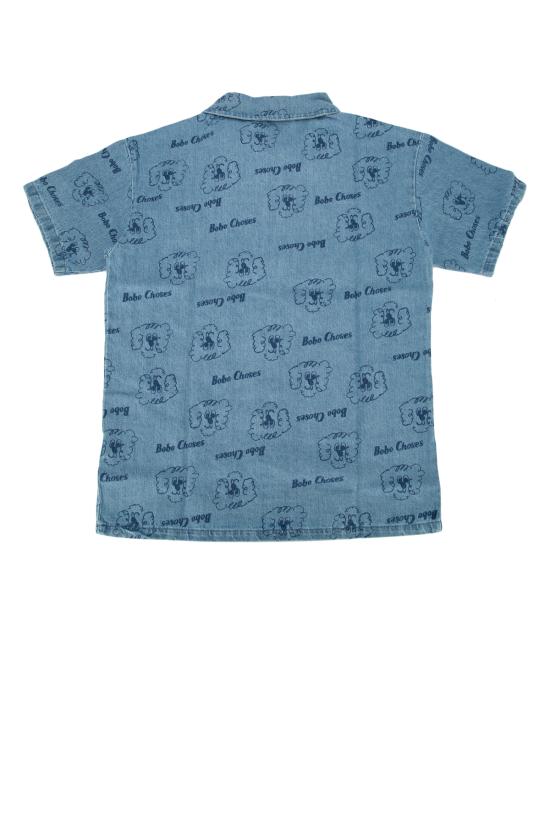 26SS [키즈] 보보쇼즈 셔츠 B126AC037 461 PRUSSIANBLUE - BOBO CHOSES
