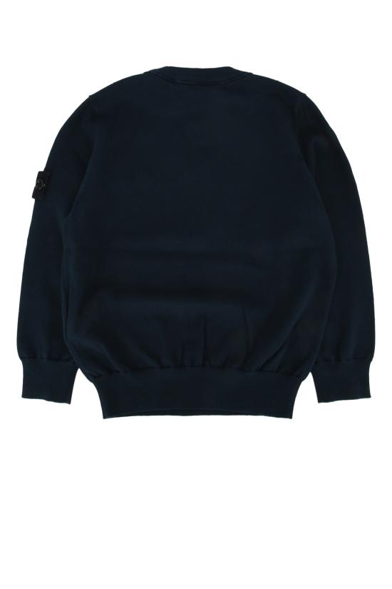 26SS [키즈] 스톤 아일랜드 캐시미어 니트 L1S165100001S00B2 V0020 NAVYBLUE - STONE ISLAND