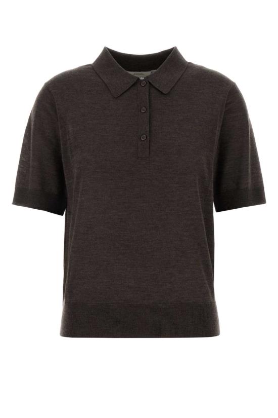 26SS 루루 드 세종 폴로 티셔츠 MIGO BROWNMELANGE