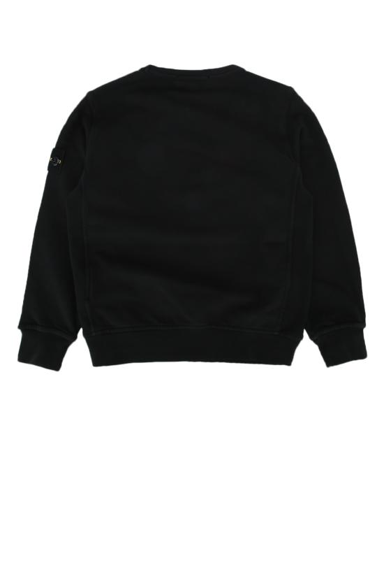 26SS [키즈] 스톤 아일랜드 캐시미어 니트 L1S166100005S0040 V0029 BLACK - STONE ISLAND